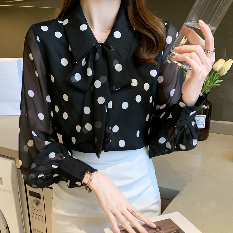 Fashionable Western-style Bow-tie Top For Women